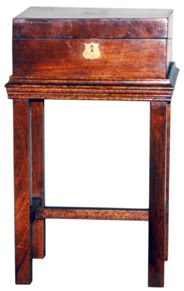 mahogany box stand