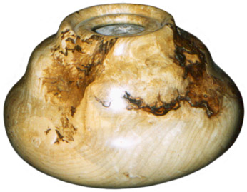 hand-turned bowl