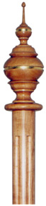 curtain rod and finial