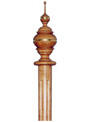 curtain rod and finial
